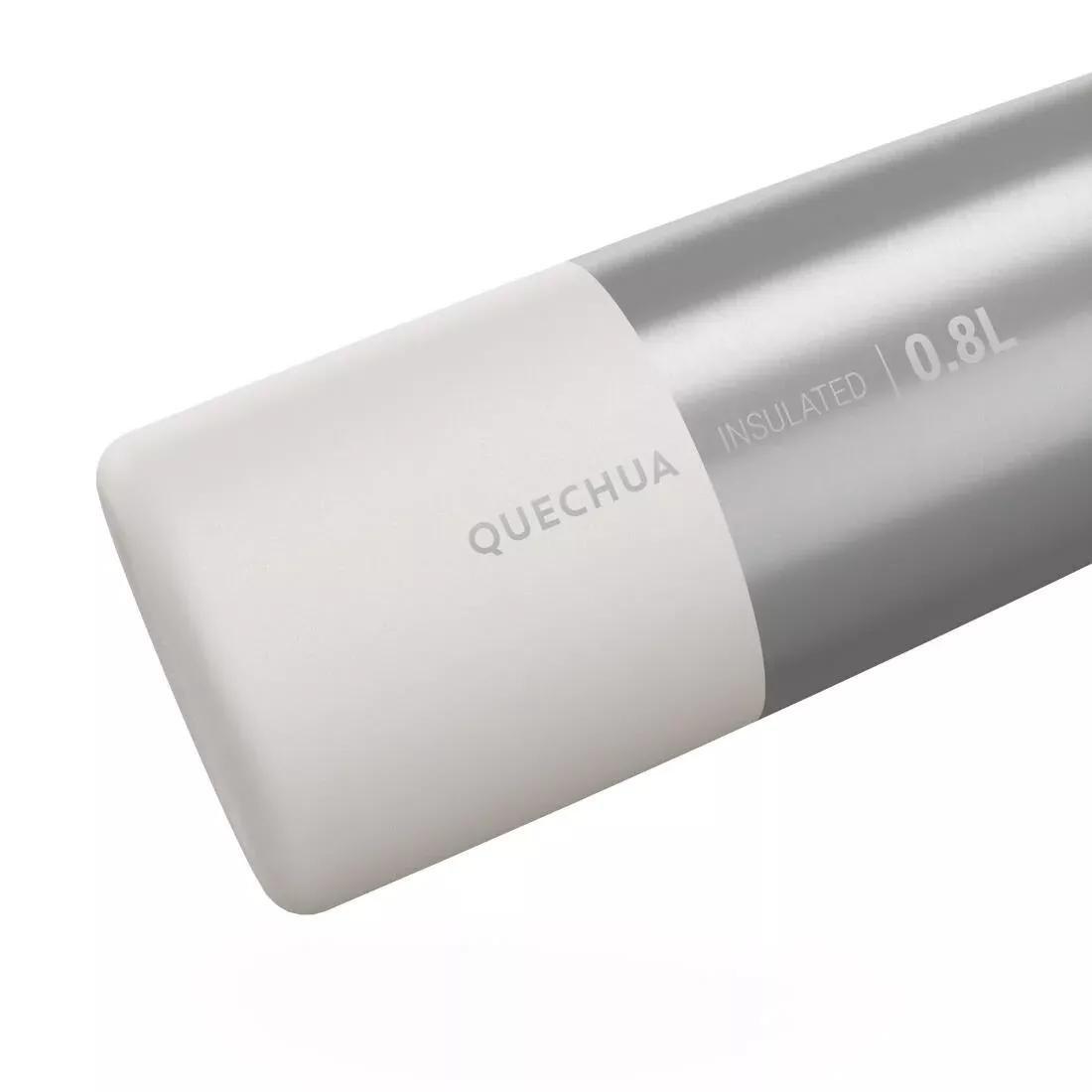 0.8 L Insulated Stainless Steel Flask - 900 With Quick-Release Cap For Hiking, Orange, No Color, large image number 1