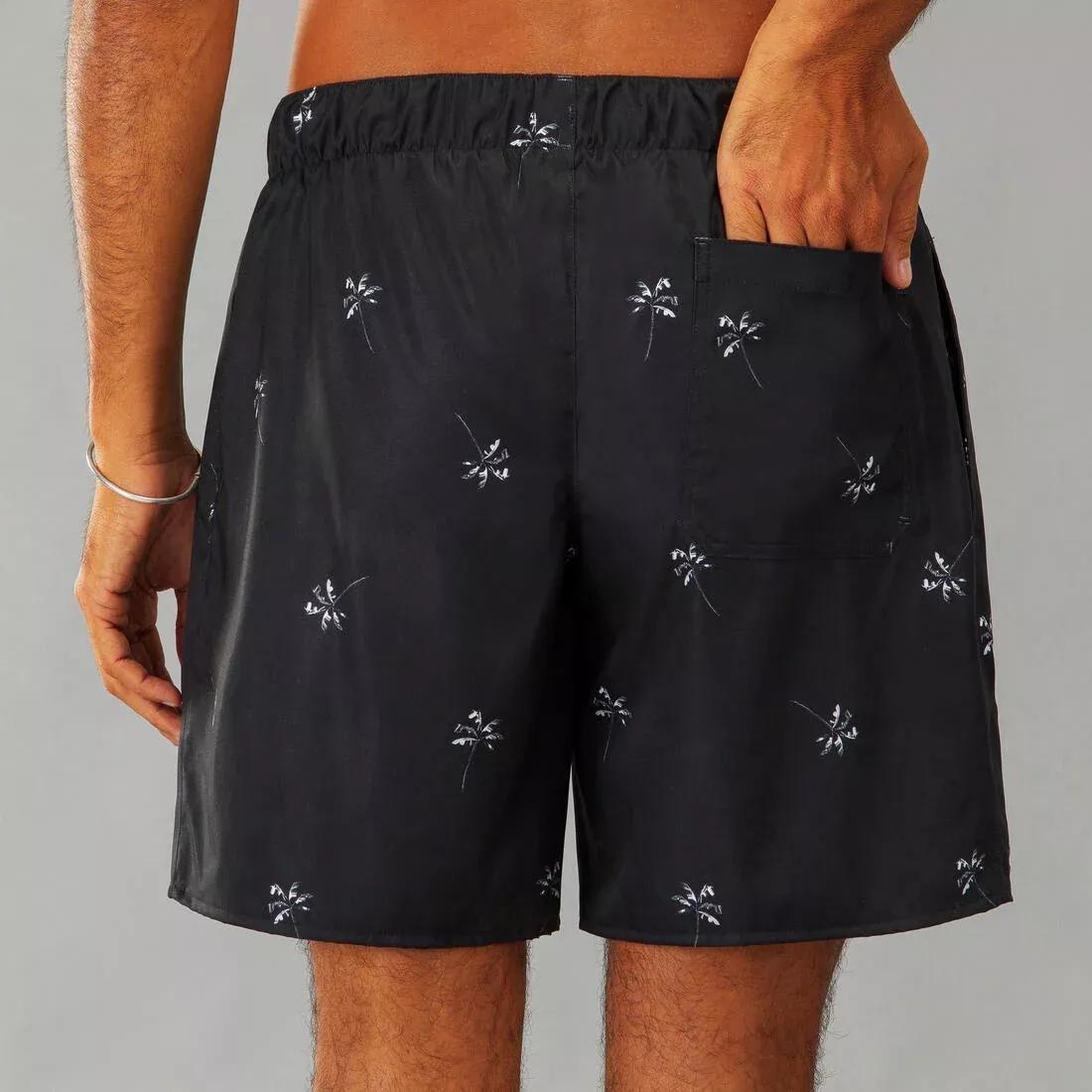 Men Swim Shorts 15" - 100 Palmito, Navy, No Color, large image number 5