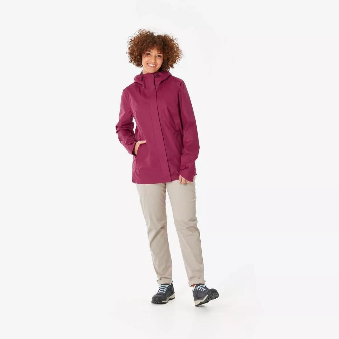 QUECHUA--JACKET NH500 W CHERRY PURPLE, No Color, large image number 1