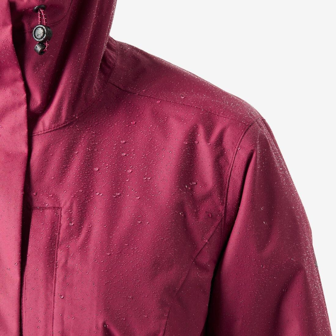 QUECHUA--JACKET NH500 W CHERRY PURPLE, No Color, large image number 2