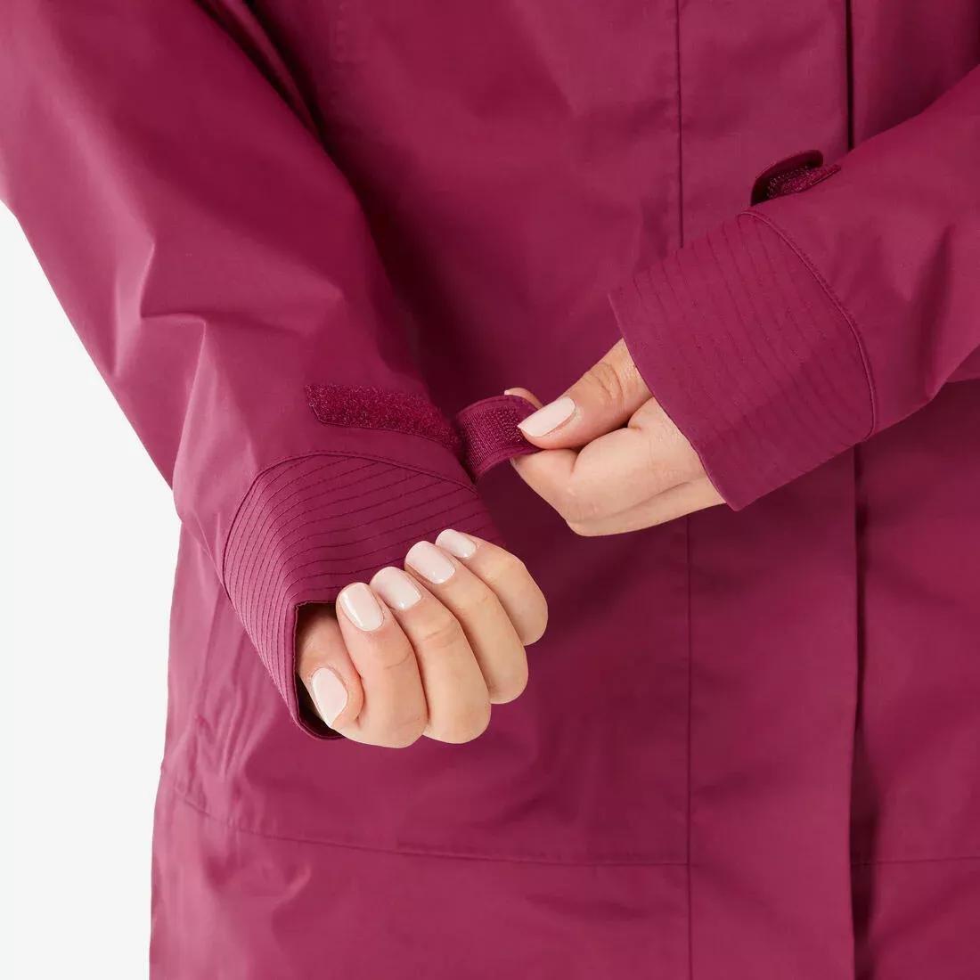 QUECHUA--JACKET NH500 W CHERRY PURPLE, No Color, large image number 4