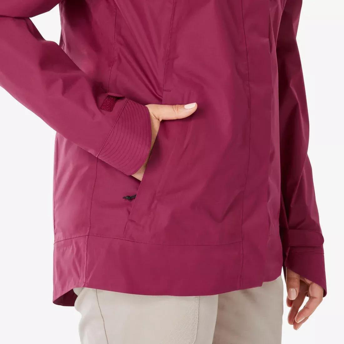 QUECHUA--JACKET NH500 W CHERRY PURPLE, No Color, large image number 6