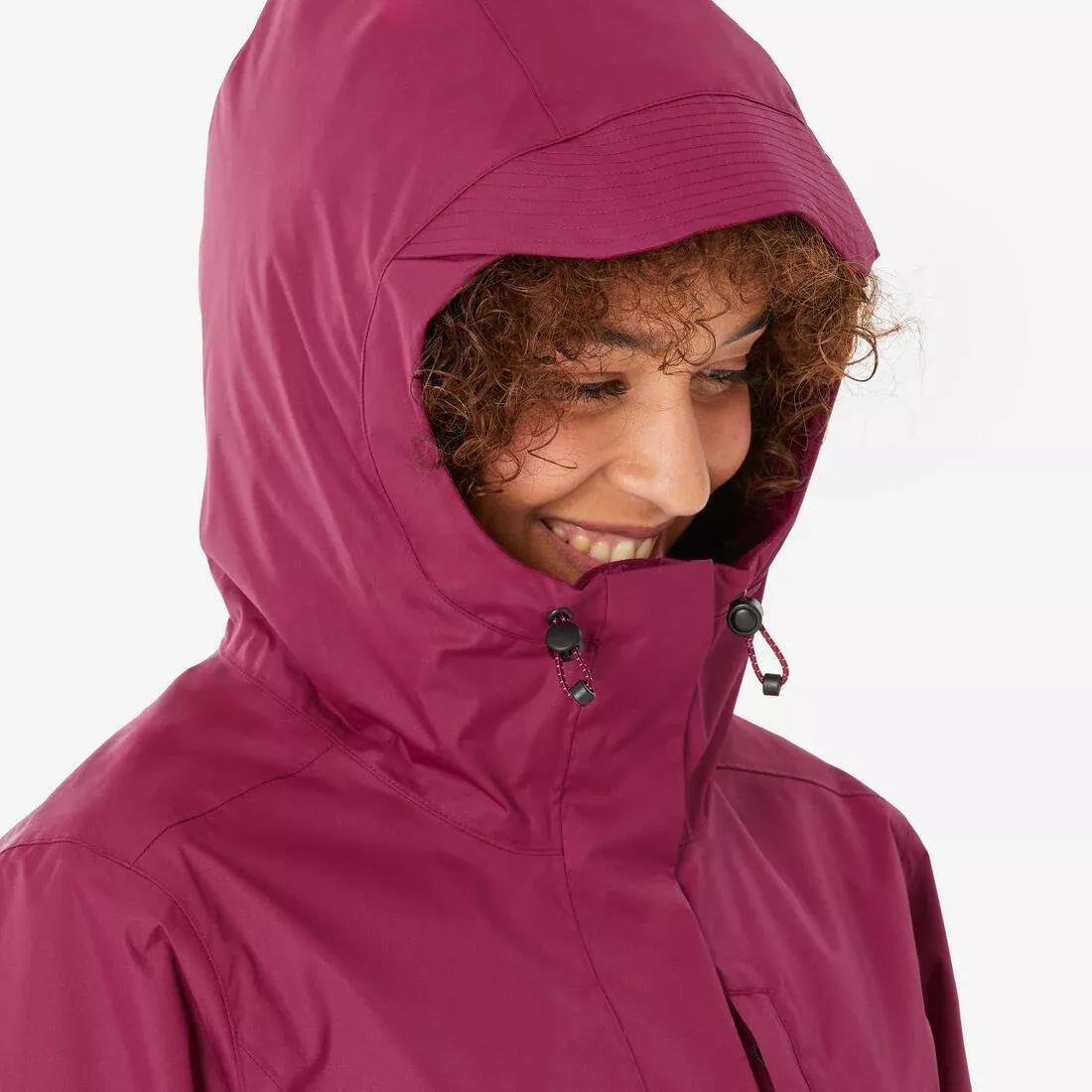 QUECHUA--JACKET NH500 W CHERRY PURPLE, No Color, large image number 9