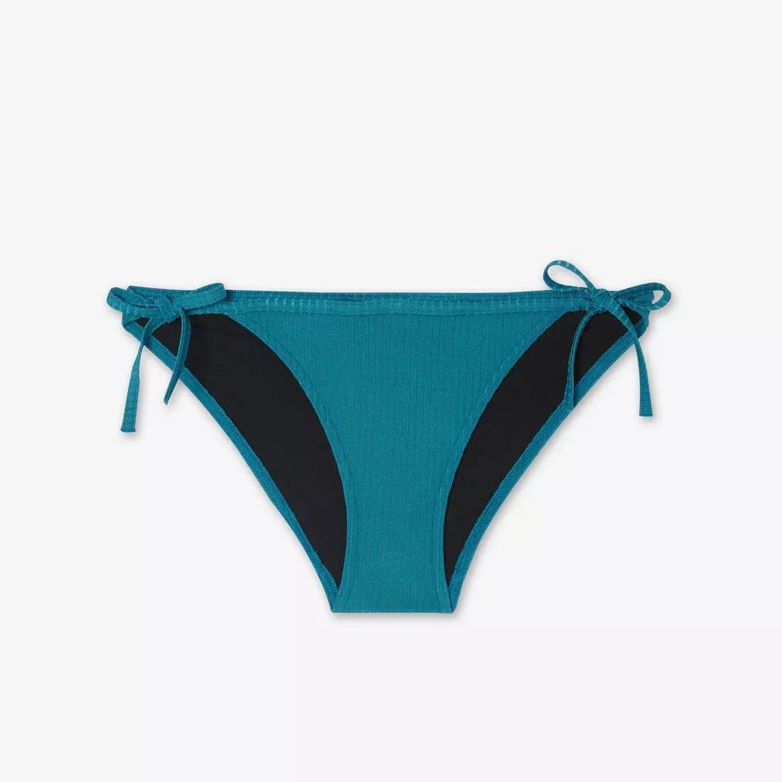 Women Surfing Tie Side Swimsuit Bottoms - Sofy, Blue, No Color, large image number 6