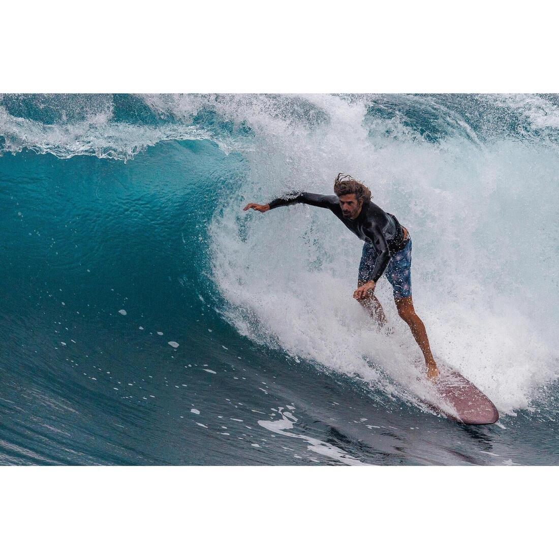 Surfing Long Boardshorts - 900 TIE, Blue, No Color, large image number 8