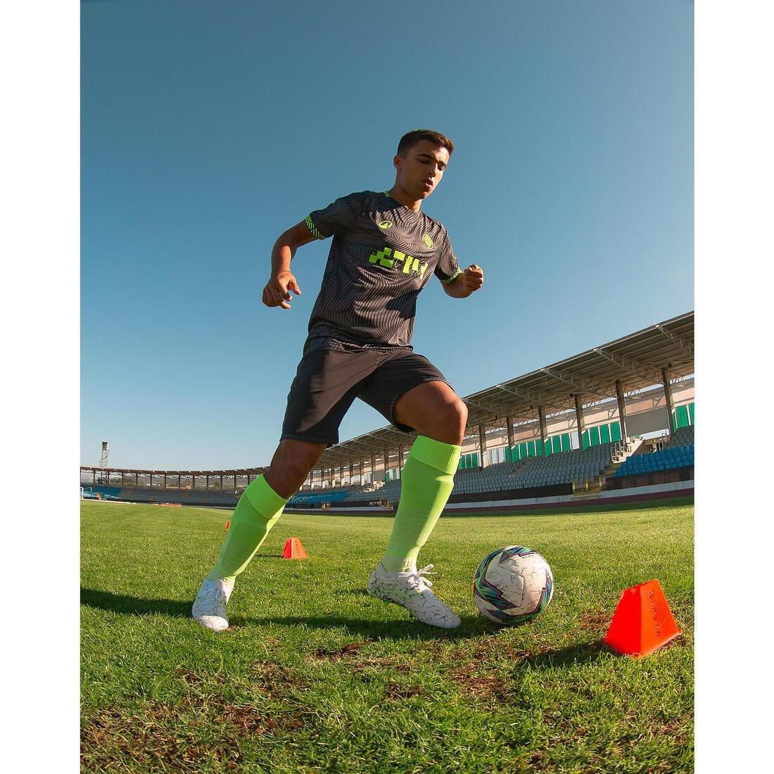 Adults Football Shirt Viralto ii - Wavy, Black, No Color, large image number 8