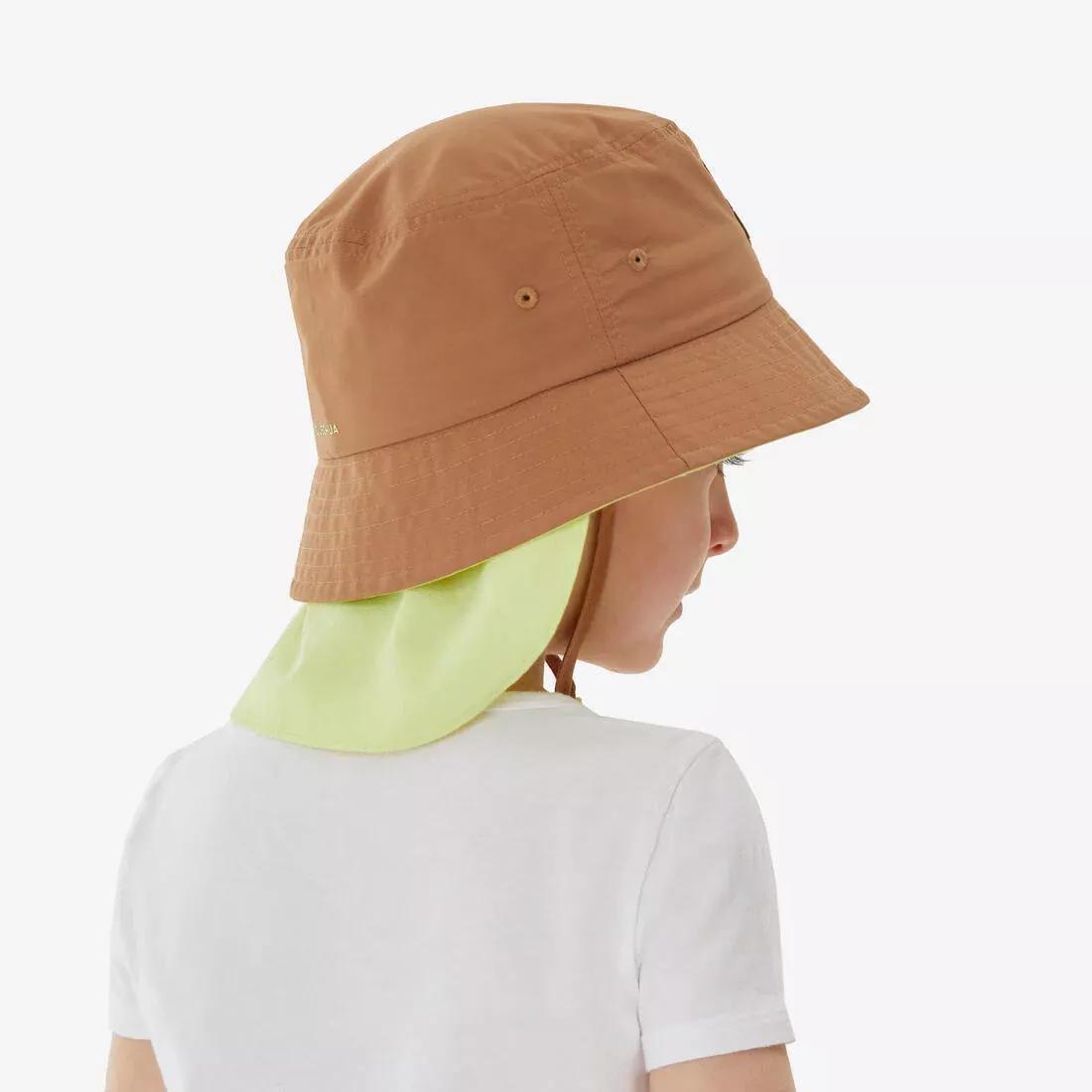 Kids Unisex hiking hat - MH500, Pink, No Color, large image number 8