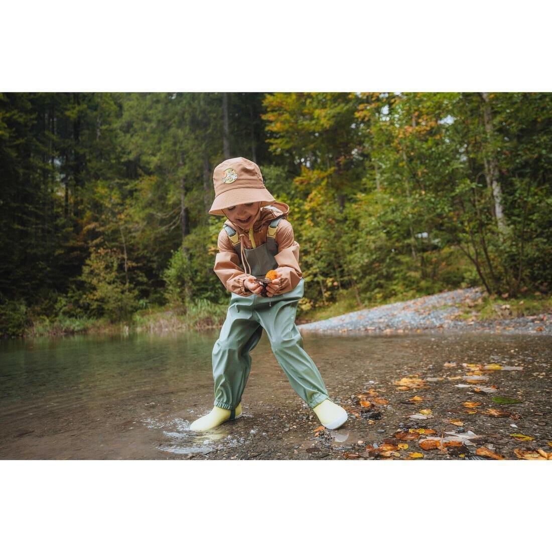 Kids Unisex hiking hat - MH500, Pink, No Color, large image number 10