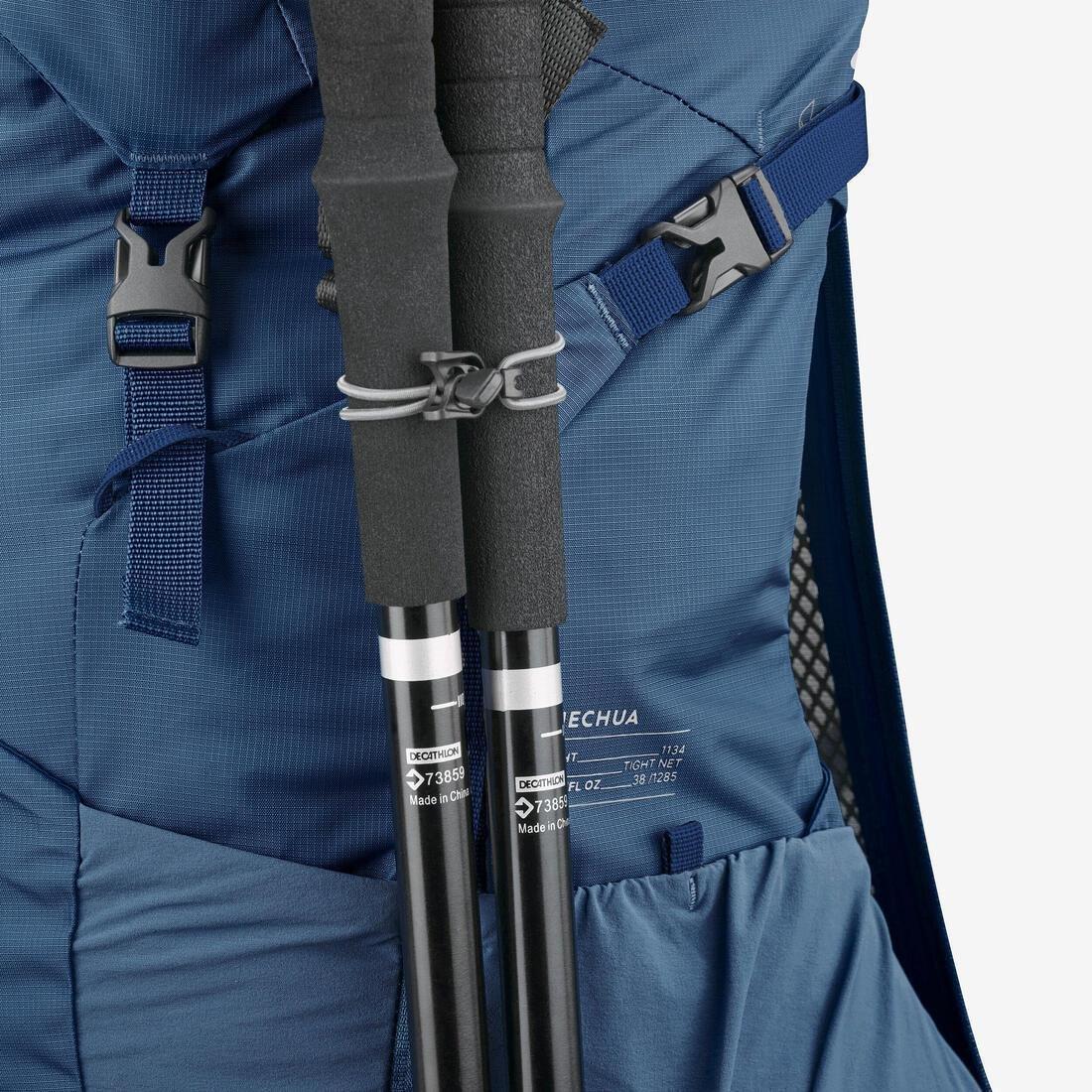 38 L Hiking Backpack - MH500, Blue, No Color, large image number 10