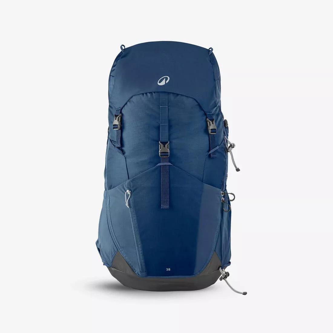 38 L Hiking Backpack - MH500, Blue, No Color, large image number 11