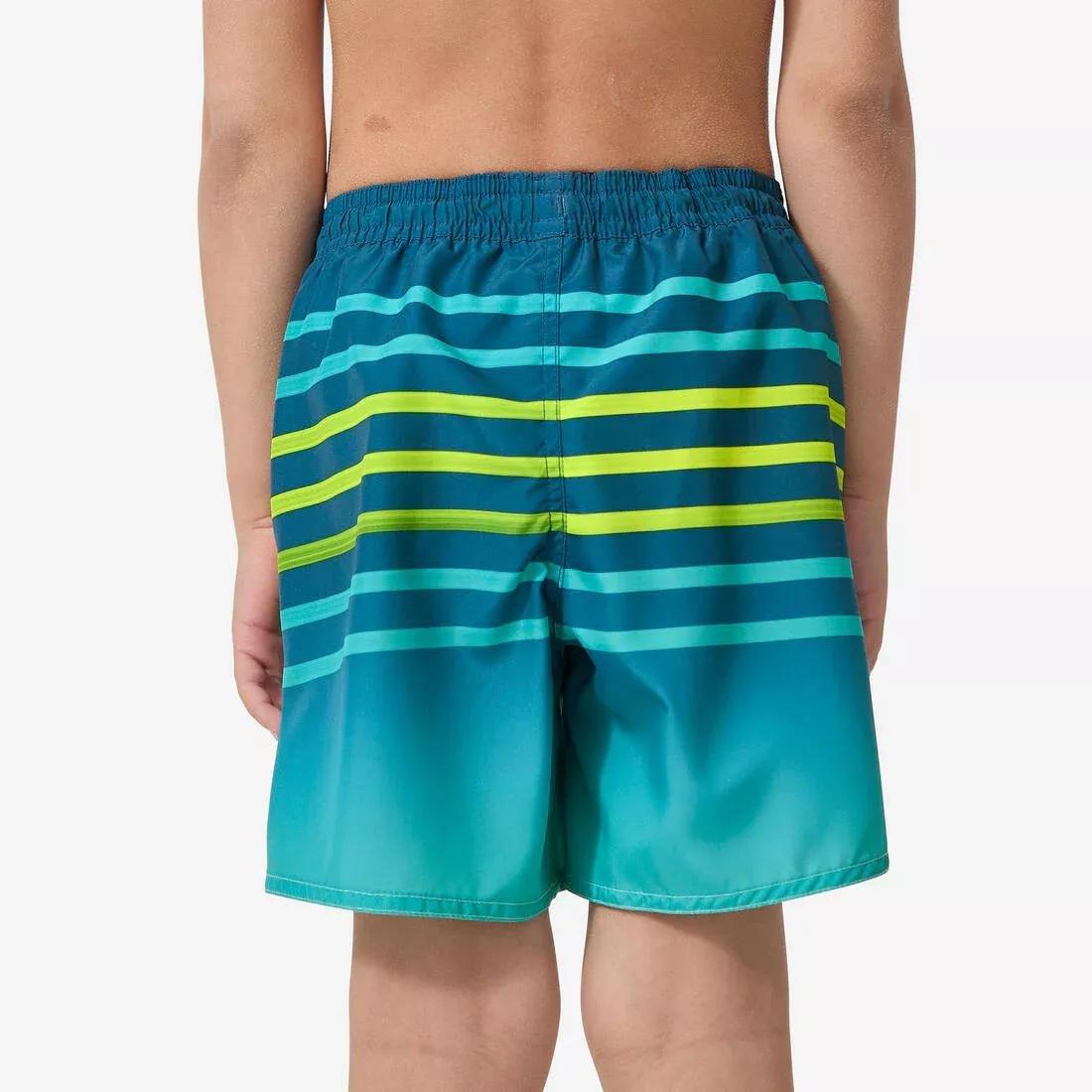 Boys Swim Shorts - 100 Banana, Blue, 5401_000, large image number 9