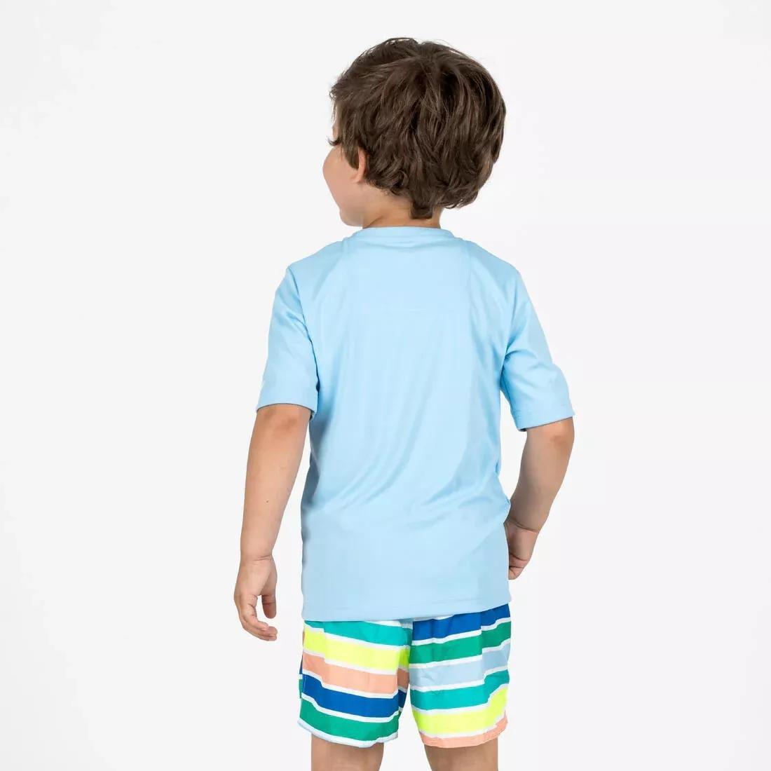 Kids Boys swim shorts - 100 banana, Green, No Color, large image number 2