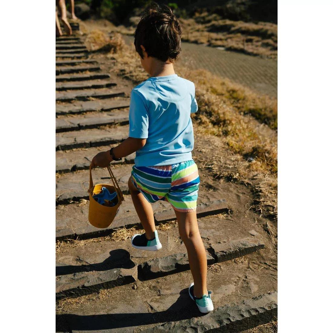 Kids Boys swim shorts - 100 banana, Green, No Color, large image number 7