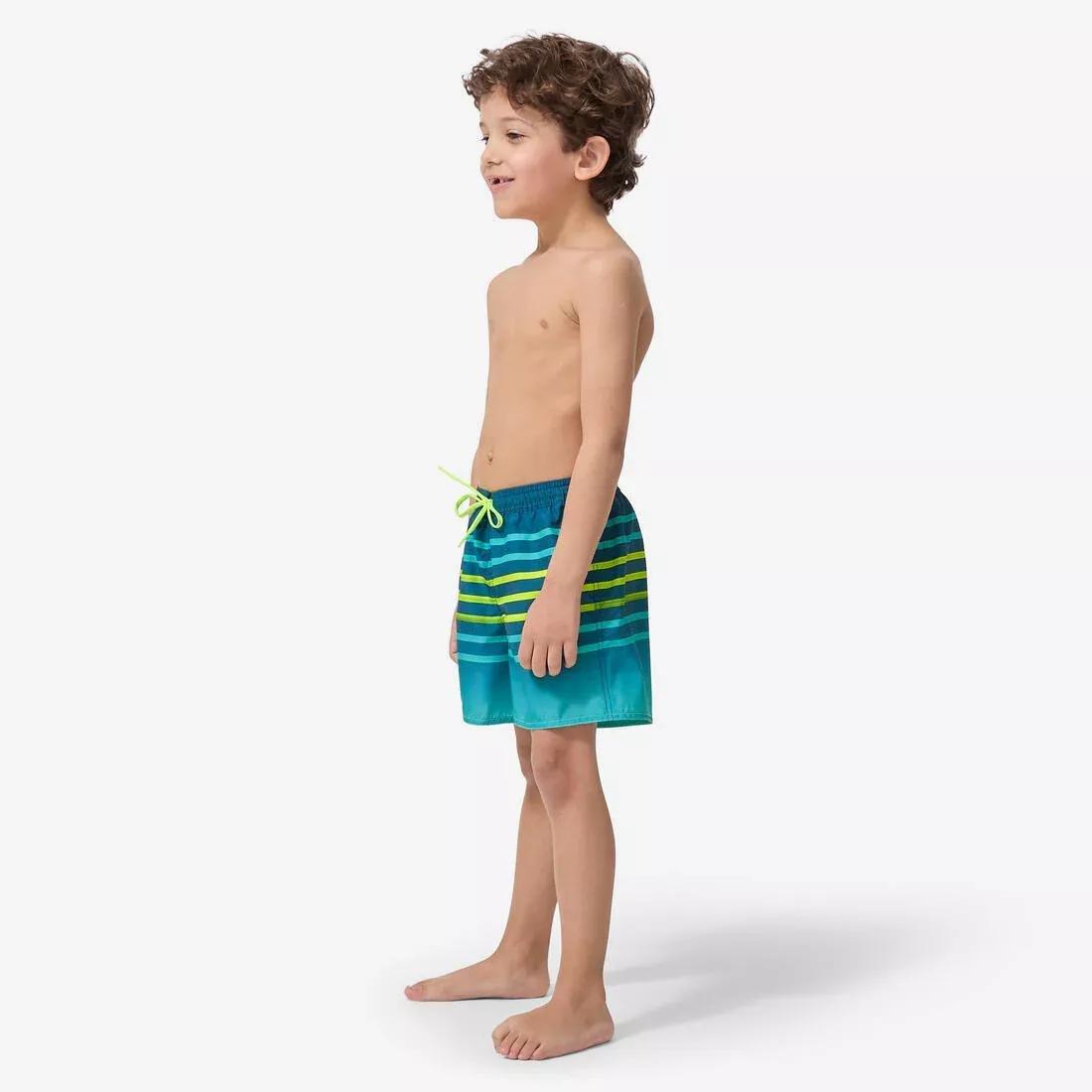 Boys Swim Shorts - 100 Banana, Orange, 5401_000, large image number 7