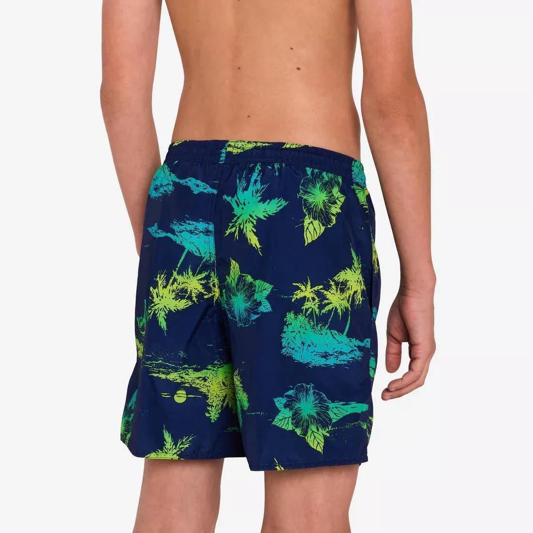 Swim Shorts - Sunset, Teal, No Color, large image number 9