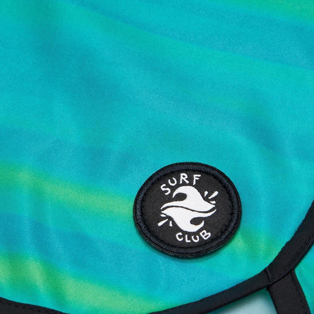 Swim Shorts - 500, Green, No Color, large image number 1