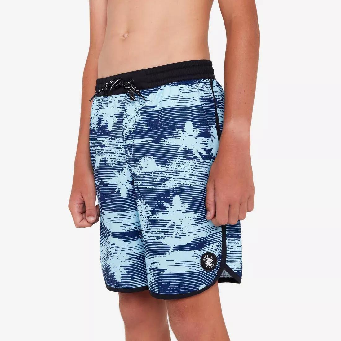 Swim Shorts - 500, Navy, 5401_000, large image number 0