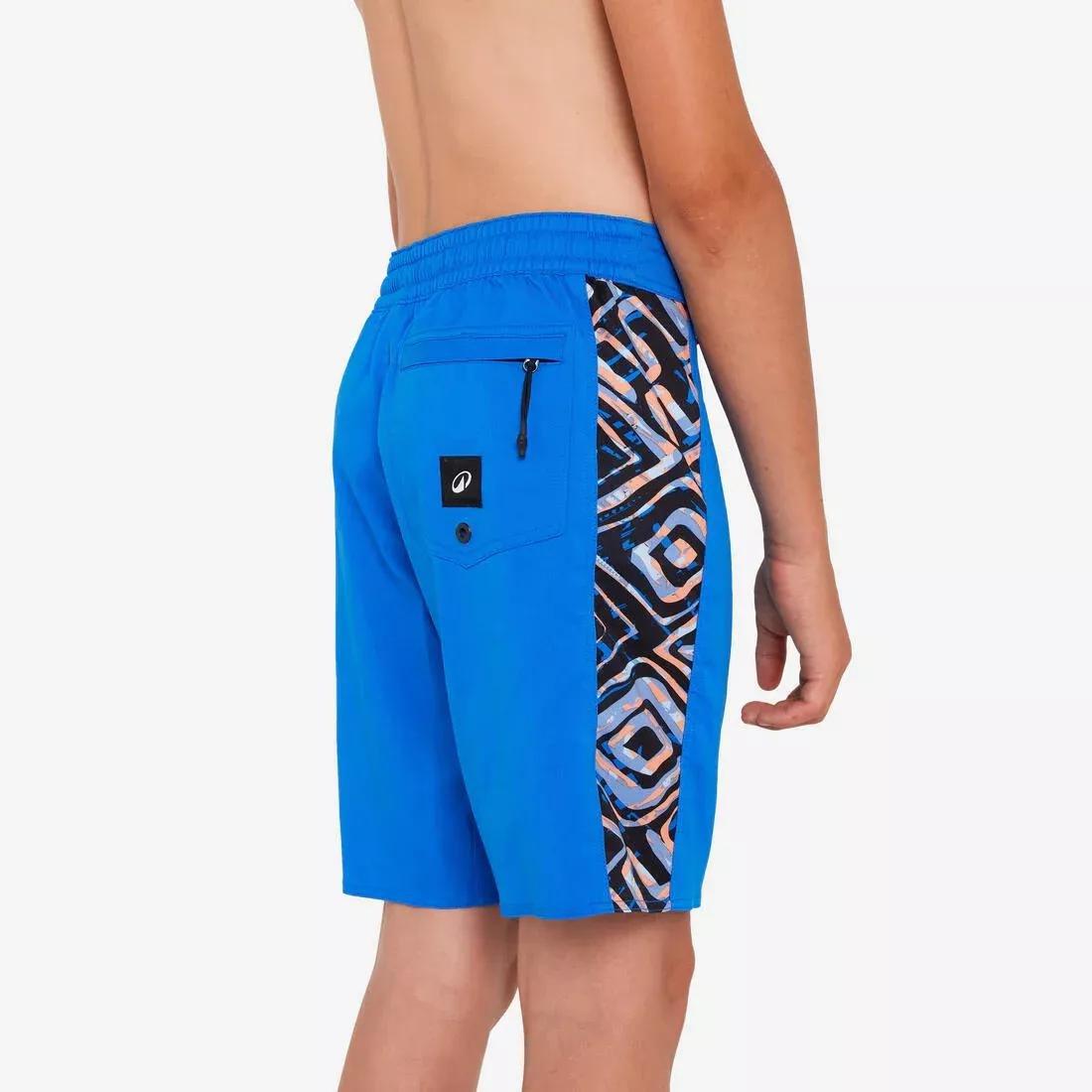 Kids Boys Surfing Boardshorts - 900 Band, Green, 5401_000, large image number 10
