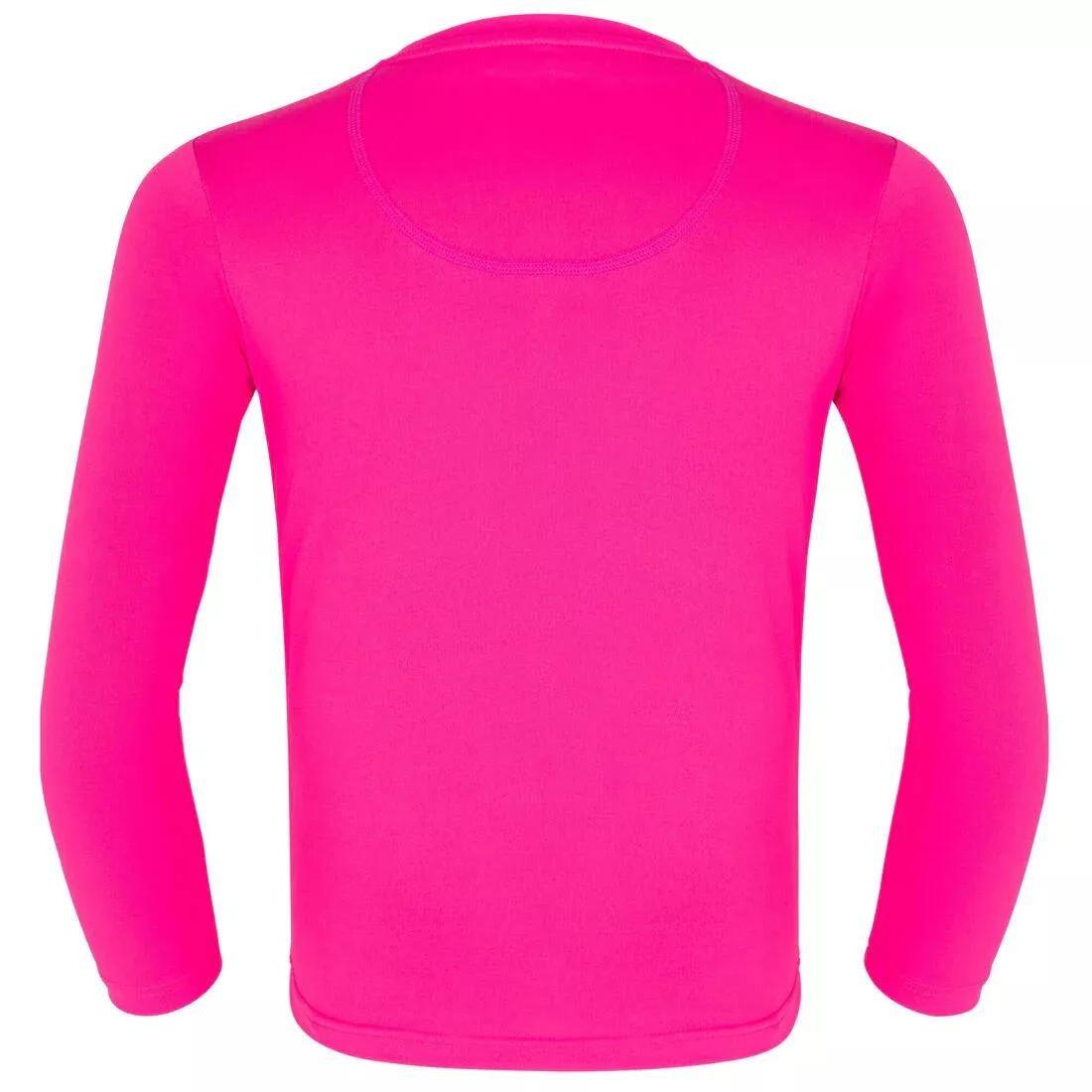 PINK kids' surfing anti-UV long-sleeved printed water T-shirt, No Color, large image number 9
