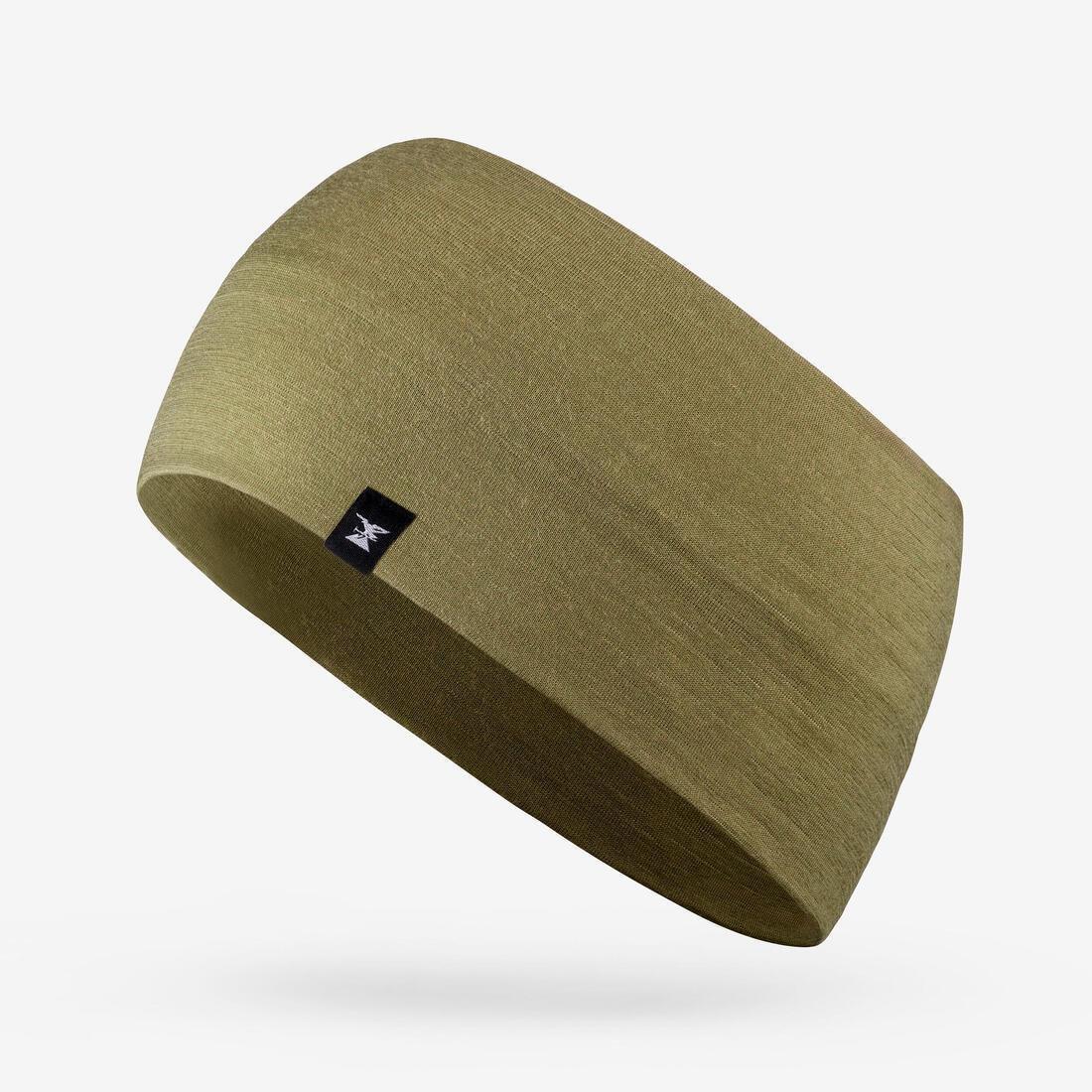Merino Wool Trekking Headband - MT500, Green, No Color, medium