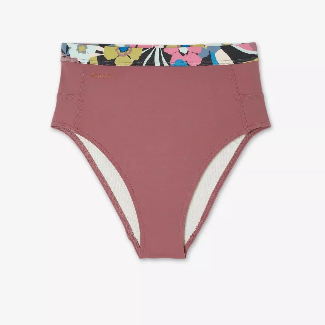 Women high waist surf bikini bottoms - Rosa, Purple, No Color, large image number 5