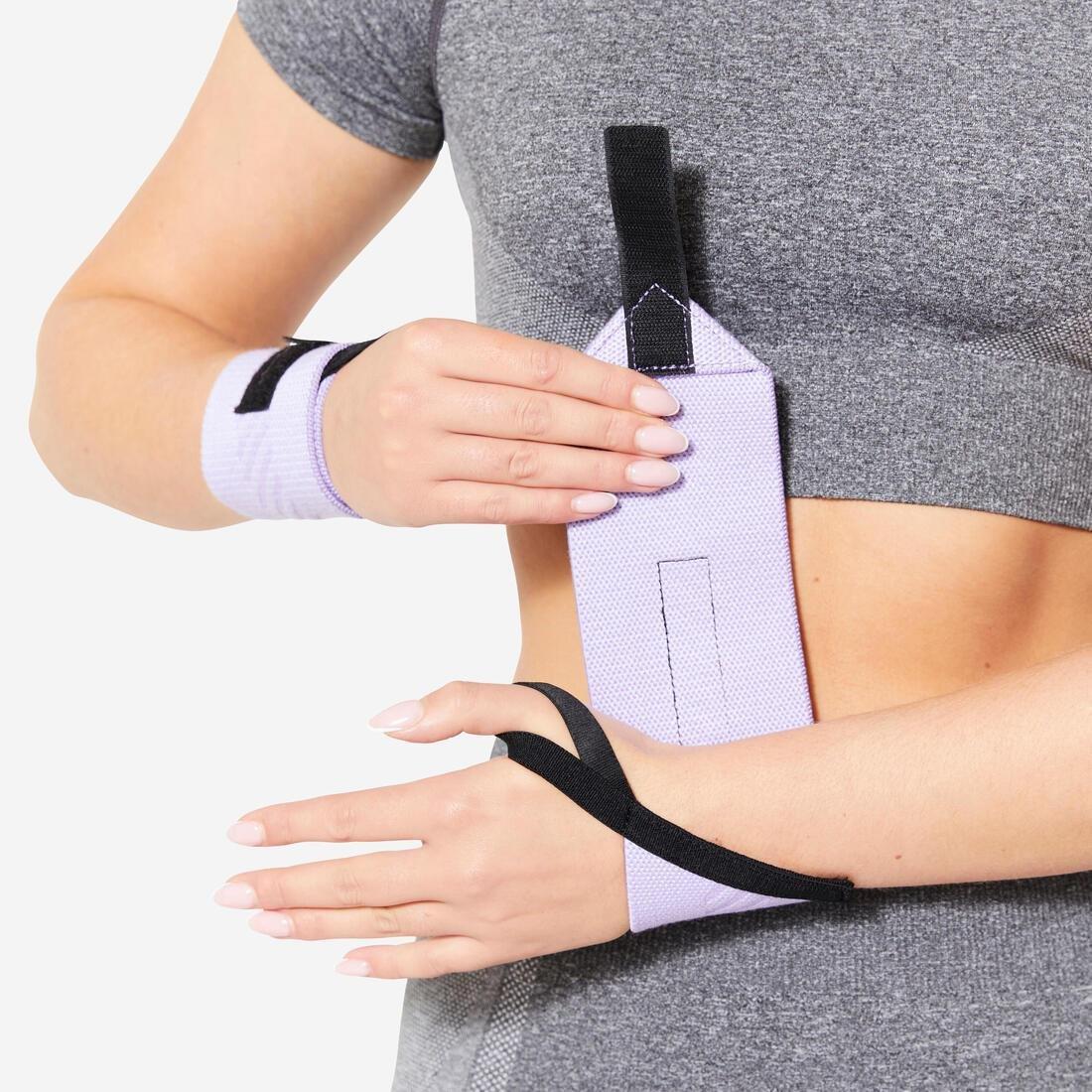 Weight Training Wrist Strap, Purple, No Color, large image number 13