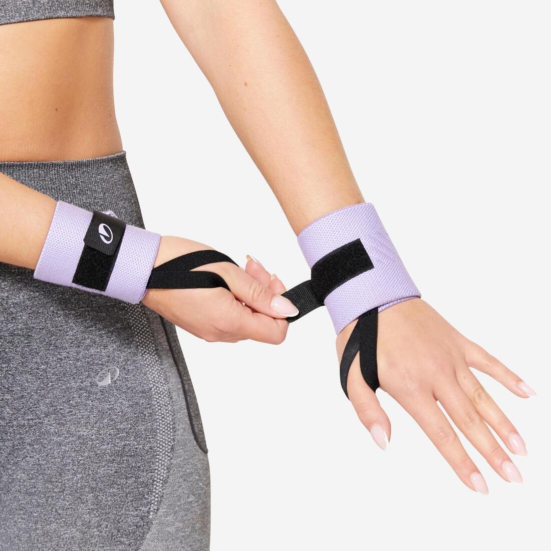 Weight Training Wrist Strap, Purple, No Color, large image number 14