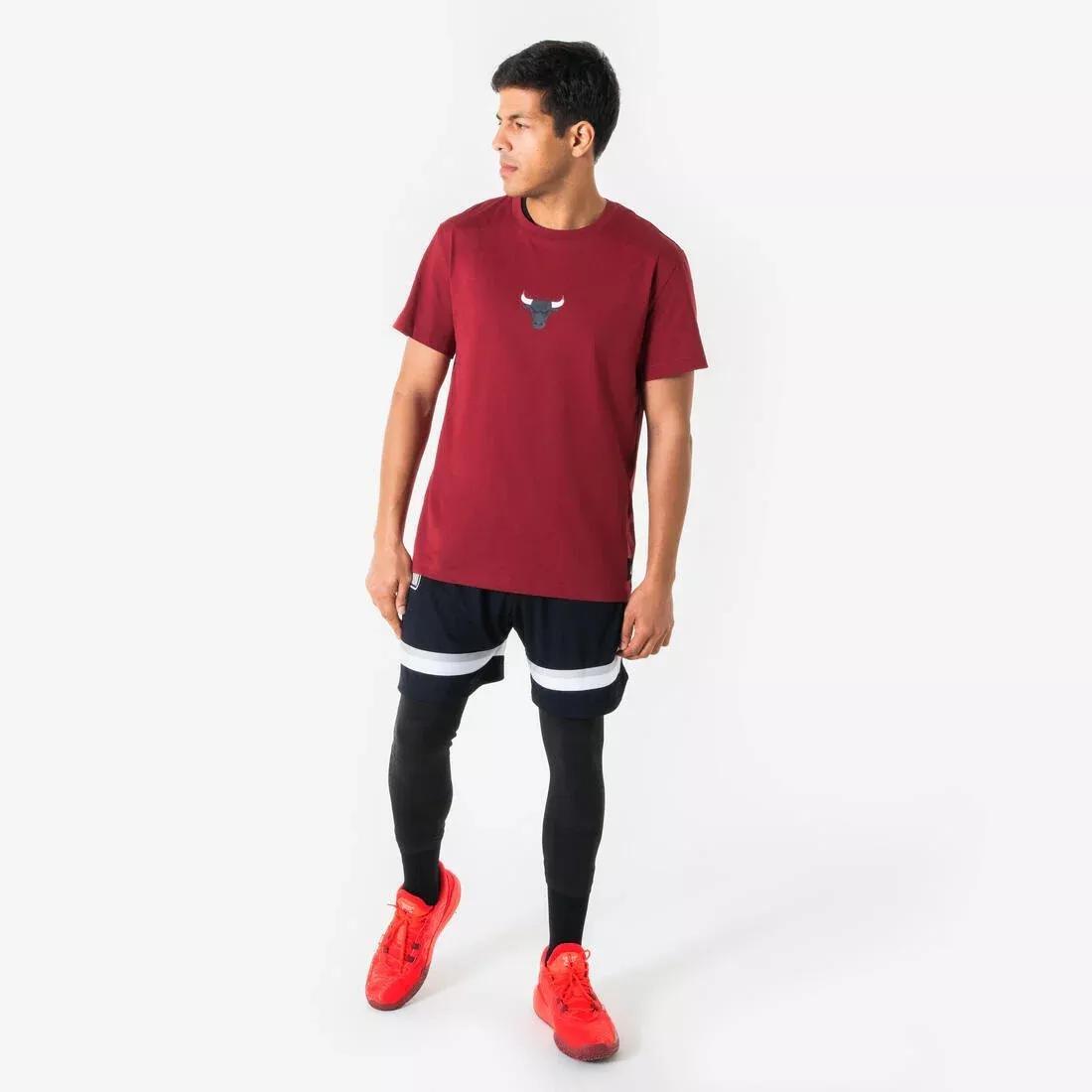 Men Basketball Capri Leggings - NBA Tight 900, Black, No Color, medium