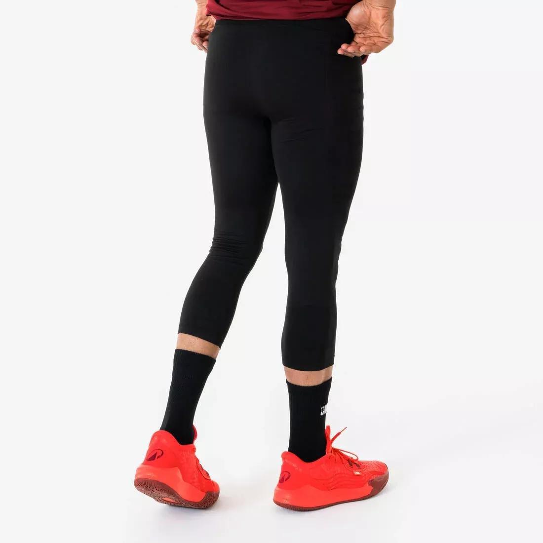 Men Basketball Capri Leggings - NBA Tight 900, Black, No Color, large image number 3