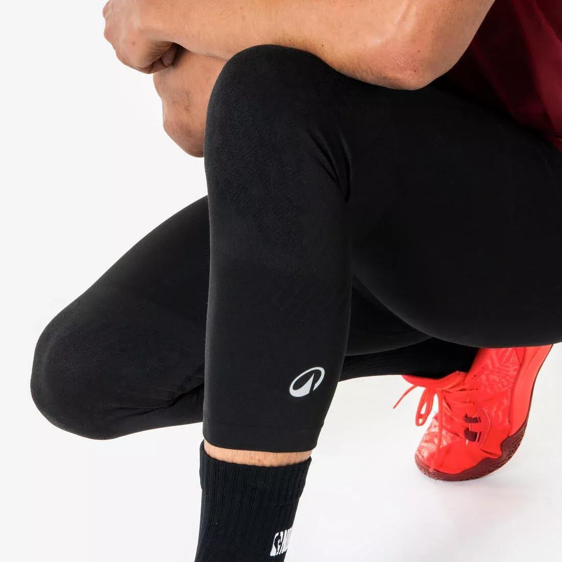 Men Basketball Capri Leggings - NBA Tight 900, Black, No Color, large image number 4