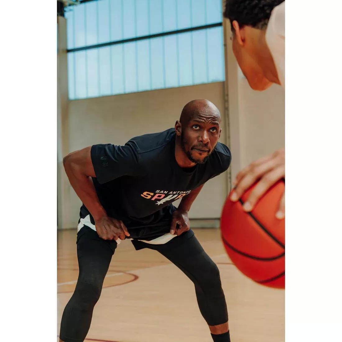 Men Basketball Capri Leggings - NBA Tight 900, Black, No Color, large image number 6