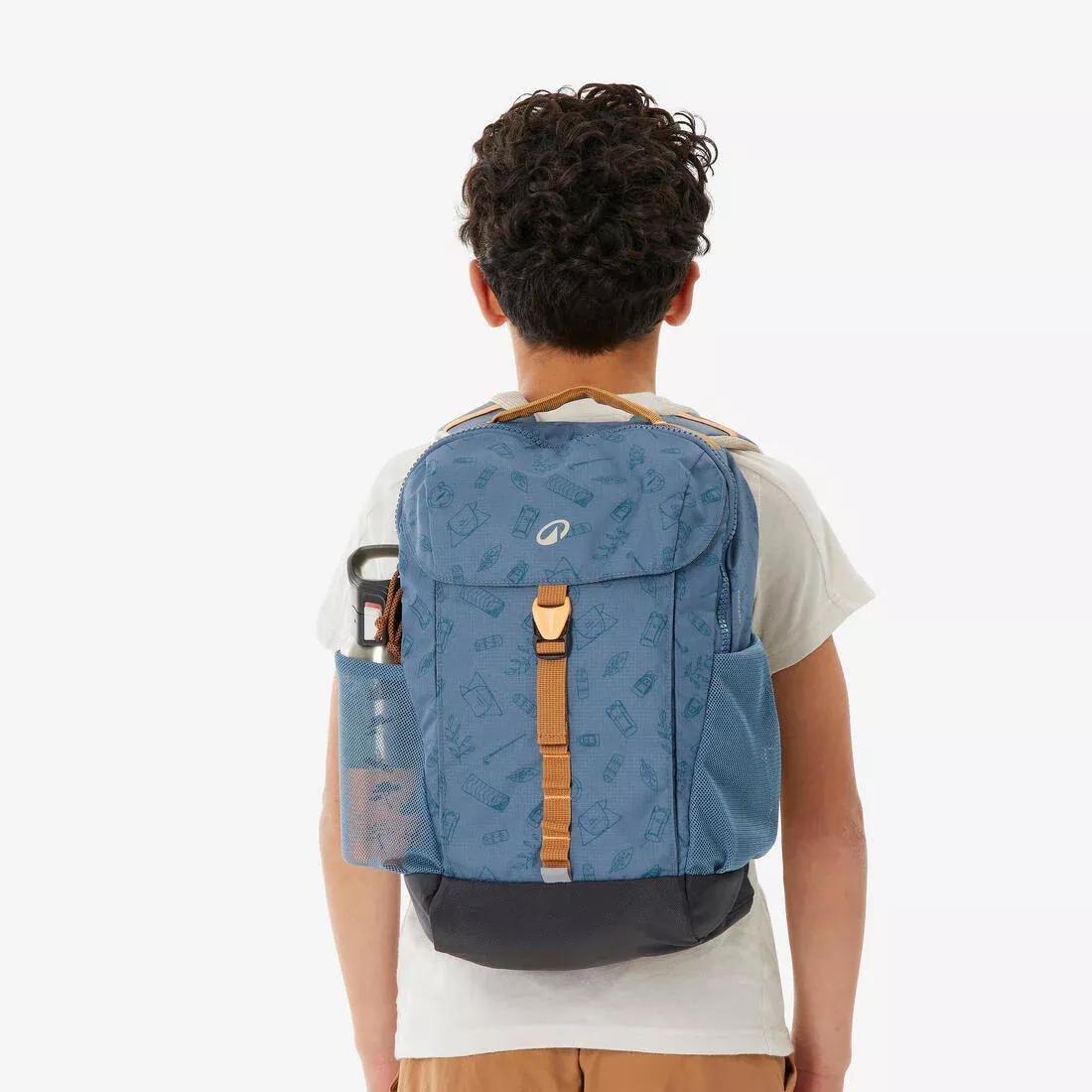 Kids Unisex 15 L Hiking Backpack - 7-15 Years - NH900, Blue, No Color, large image number 2