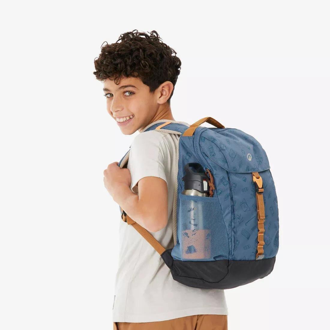 Kids Unisex 15 L Hiking Backpack - 7-15 Years - NH900, Blue, No Color, large image number 10