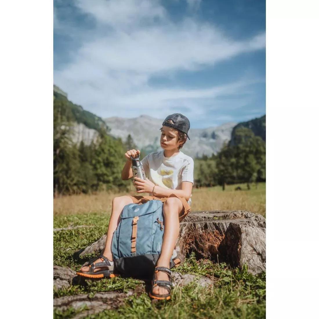 Kids Unisex 15 L Hiking Backpack - 7-15 Years - NH900, Blue, No Color, large image number 12