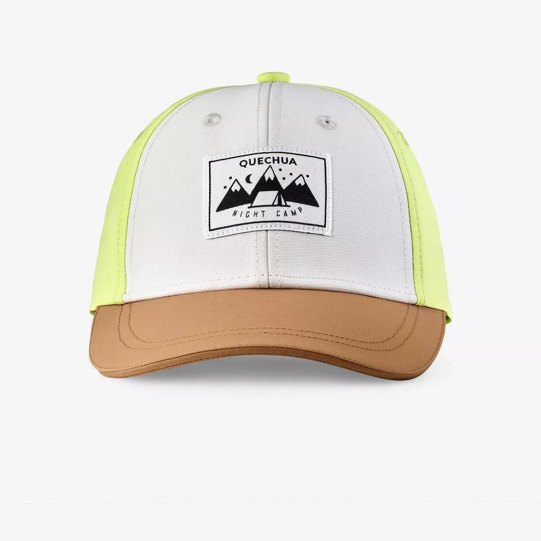 Kids Unisex Hiking Cap - MH100, Beige, No Color, large image number 5