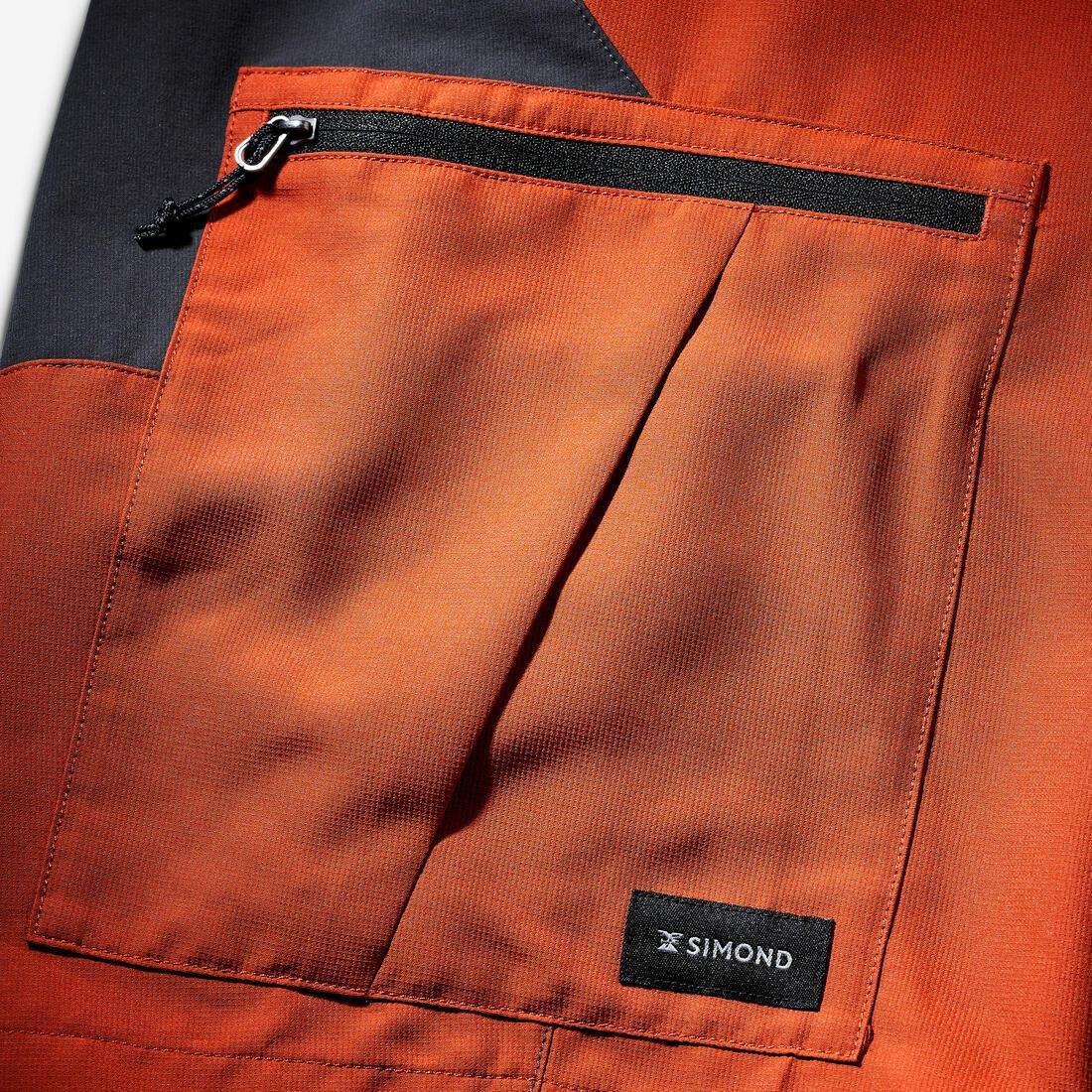 Men Robust Trekking Shorts - MT500, Brown, No Color, large image number 6