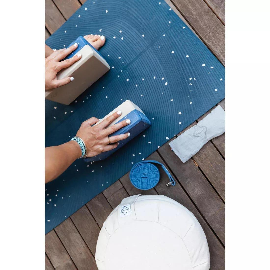 EUCALYPTUS GREEN 5 mm Grippy and Comfortable Gentle Yoga Mat, No Color, large image number 7