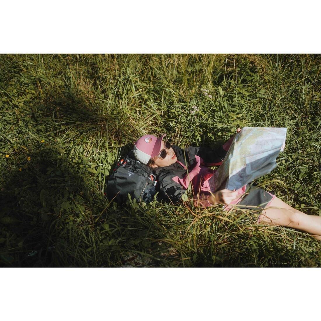 Kids Girls Hiking Cap - MH100, 7-15 Years, Pink, No Color, large image number 11