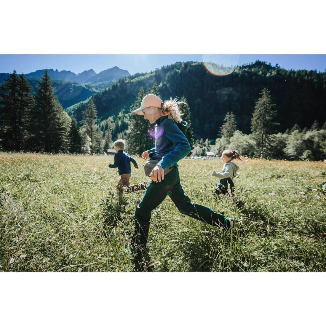 KHAKI Kids' cap, 7-15 years, MH100, No Color, large image number 5