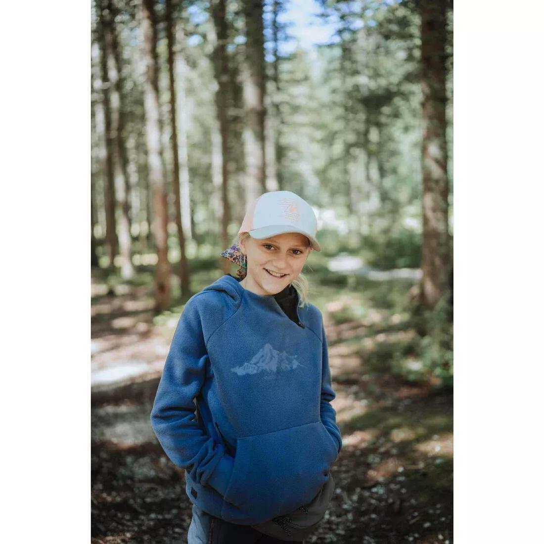 KHAKI Kids' cap, 7-15 years, MH100, No Color, large image number 8