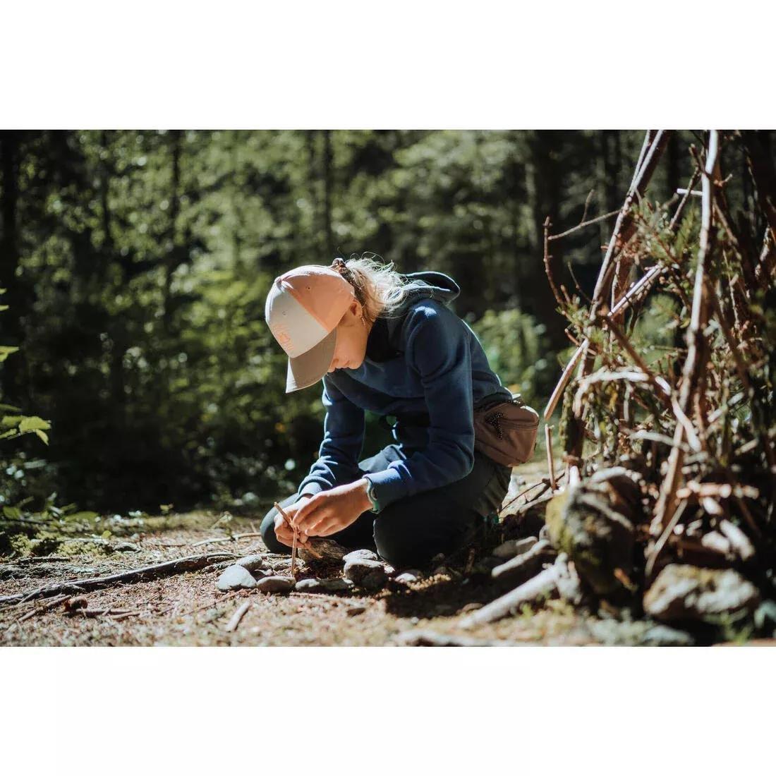 KHAKI Kids' cap, 7-15 years, MH100, No Color, large image number 10