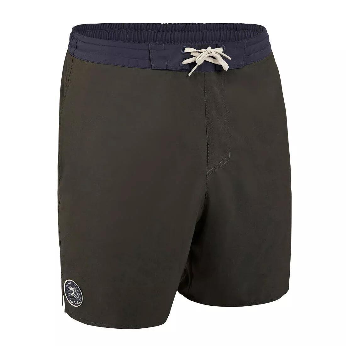 Men Surfing Boardshorts Mid-Length Swim Shorts 18&rdquo; - 100, Pink, 5401_000, medium