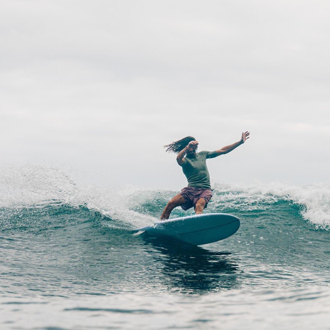 Men Surfing Boardshorts Mid-Length Swim Shorts 18&rdquo; - 100, Pink, 5401_000, large image number 13