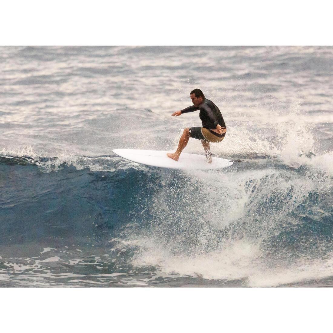 Surfing Boardshorts - Standard 900 Flat Belt - Dude, Black, No Color, large image number 9