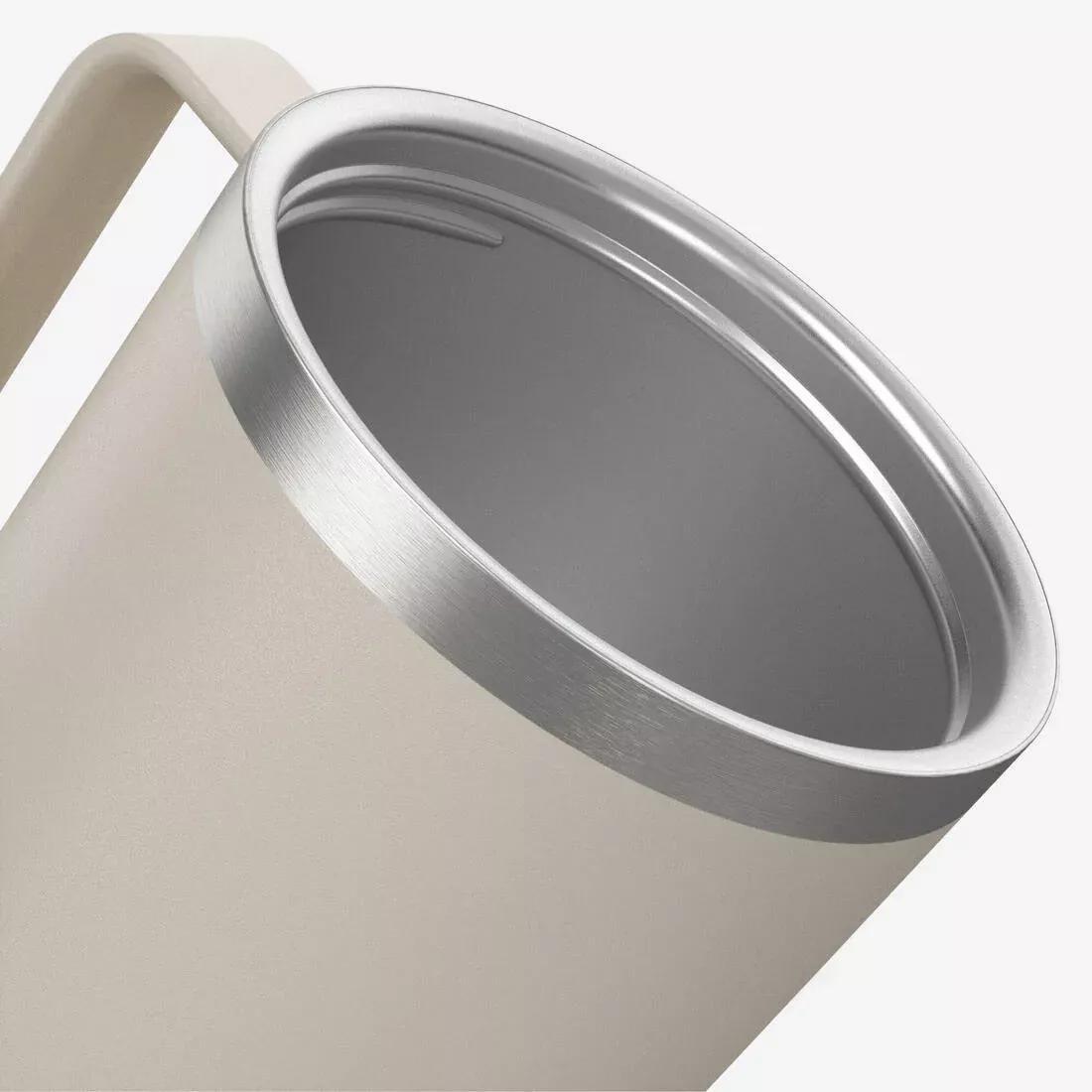 0.5 L Stainless Steel Mug 900, For Camping, Hiking/Trekking, Beige, No Color, large image number 4