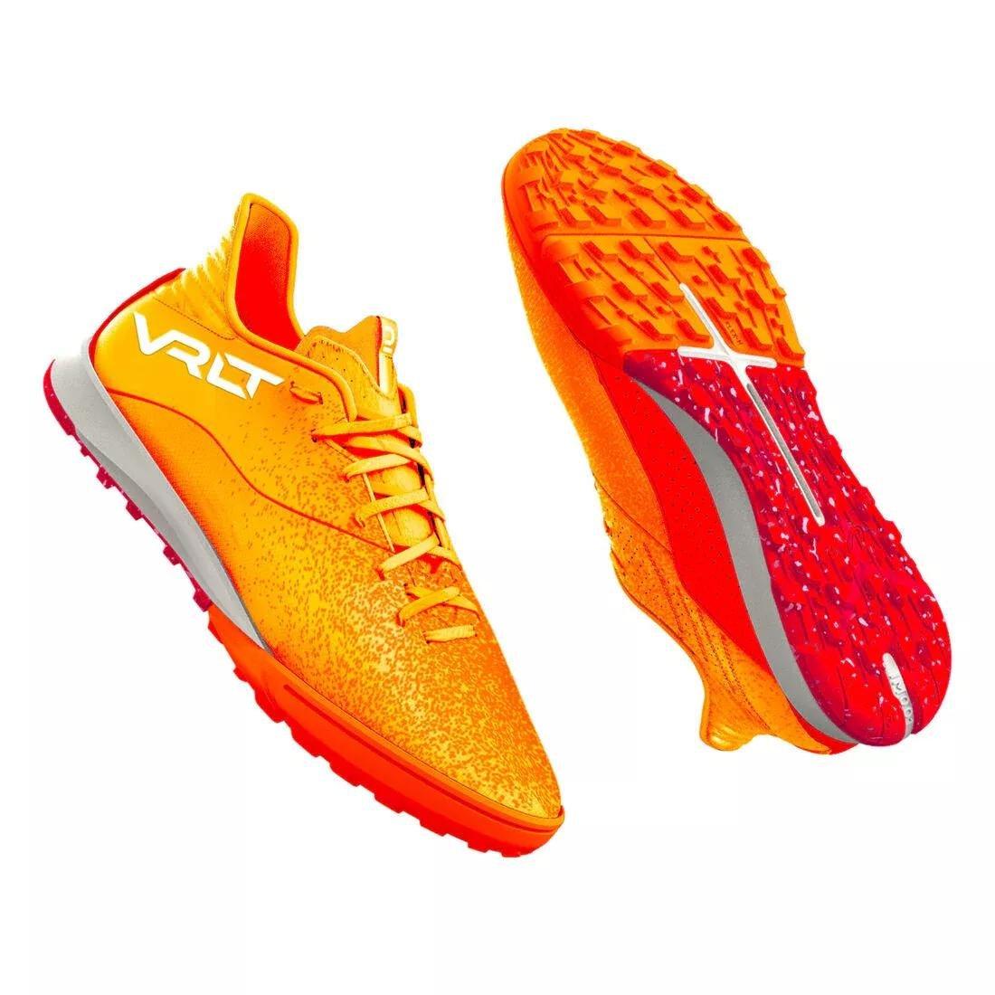 Football Boots Viralto 1 Turf Adult, Orange, No Color, large image number 12