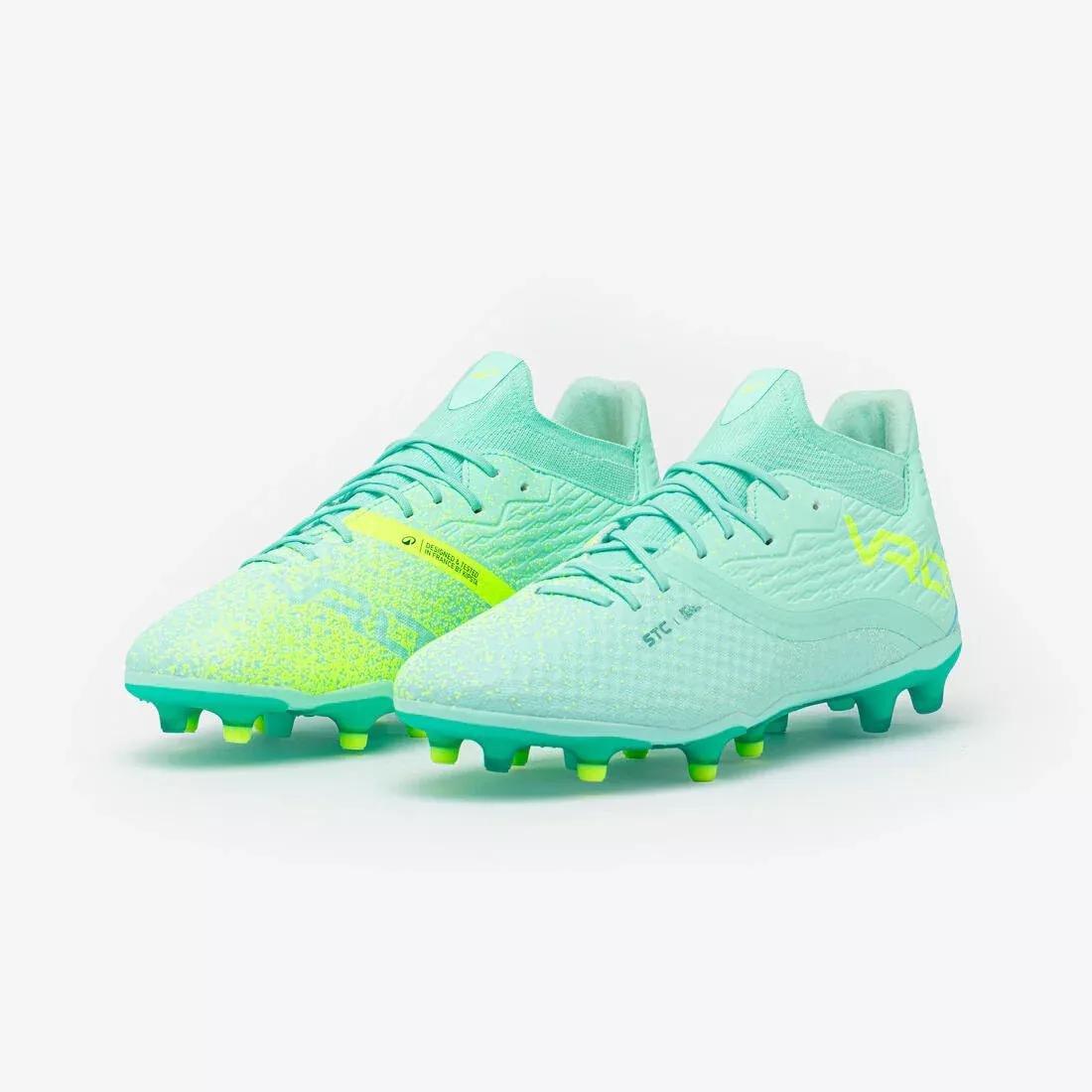 Adults Football Boots - Viralto III FG, Green, No Color, medium