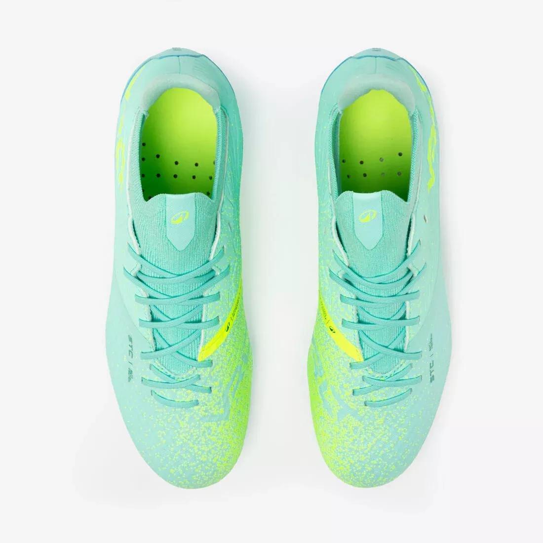 Adult Football Boots Viralto iii Fg, Green, No Color, large image number 7