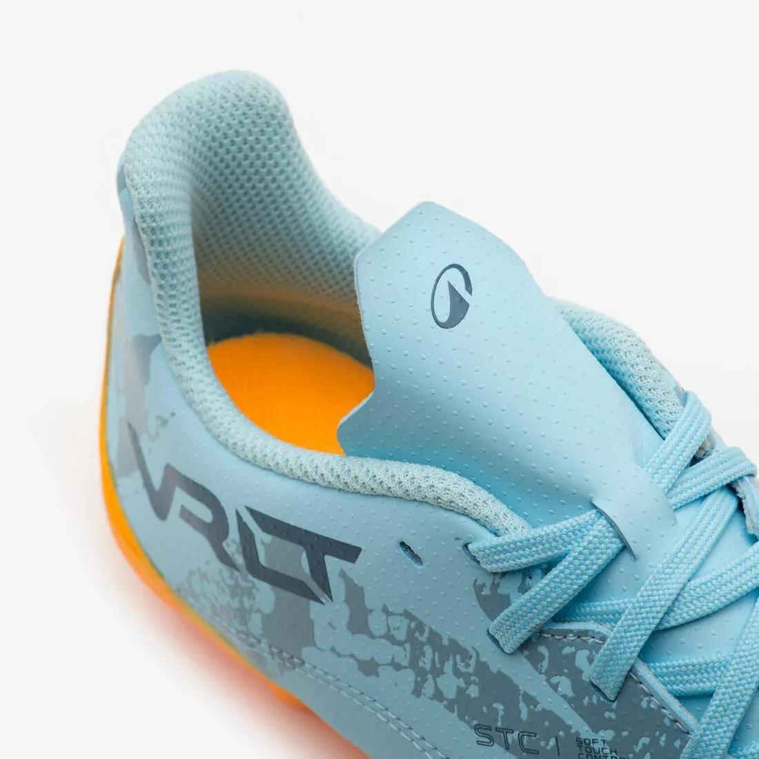 NAVY BLUE Kids' Lace-Up Football Boots Viralto I FG - Snake, No Color, large image number 4