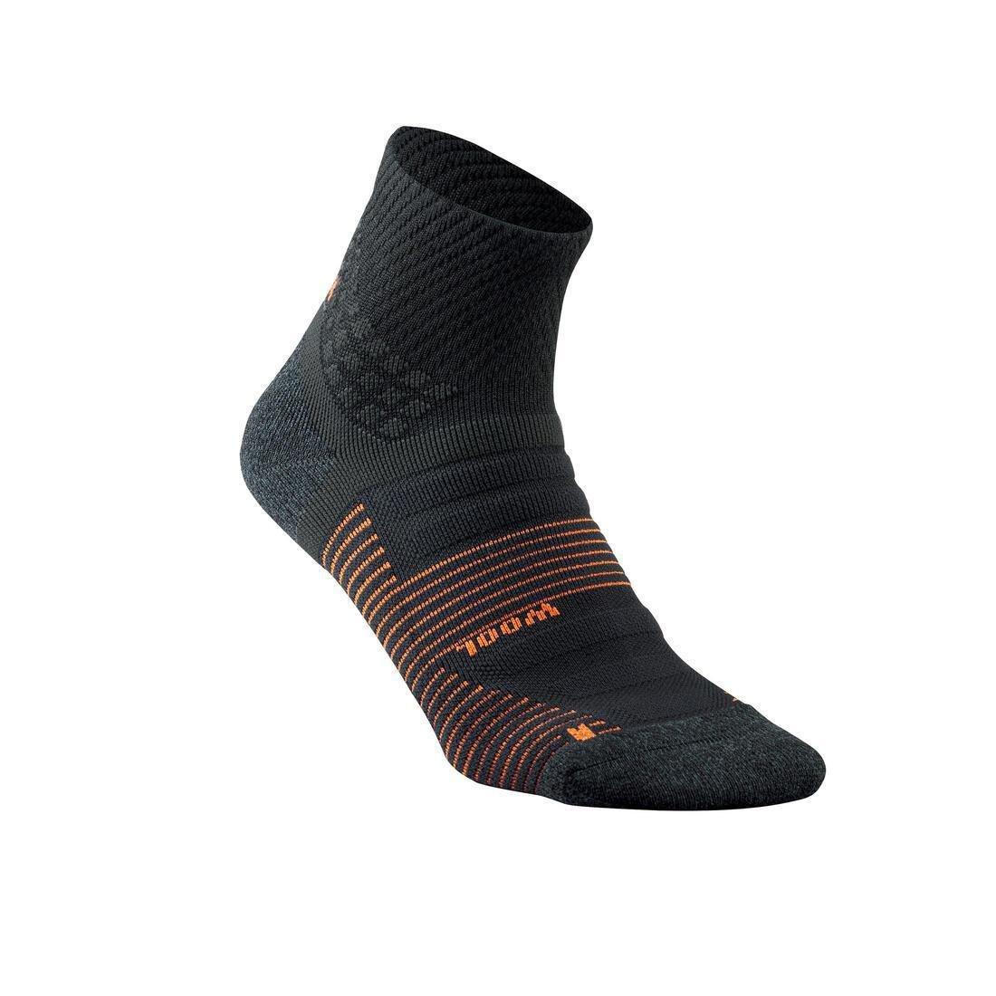 SMOKED BLACK Hiking Socks - Hike 900 Mid - 2-Pack, No Color, large image number 7
